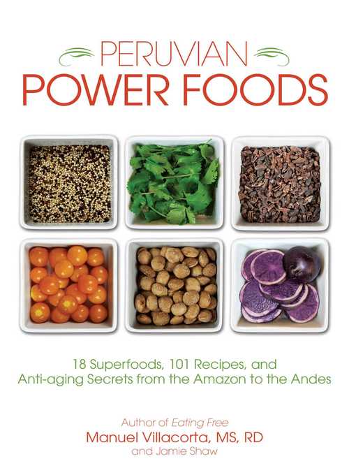 Title details for Peruvian Power Foods by Jamie Shaw - Wait list